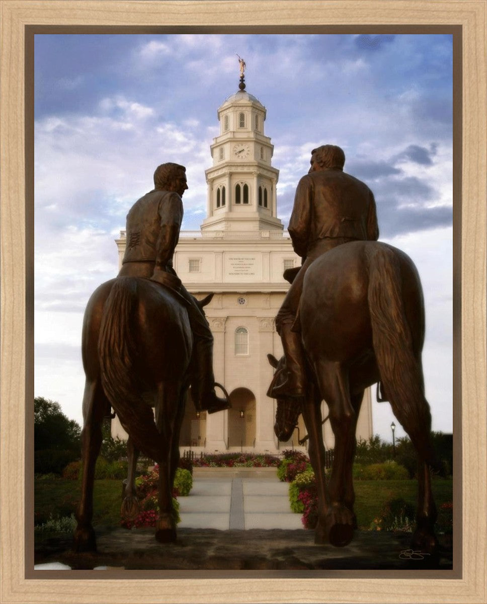 Joseph's Last Ride, Nauvoo Temple Gallery Wrap