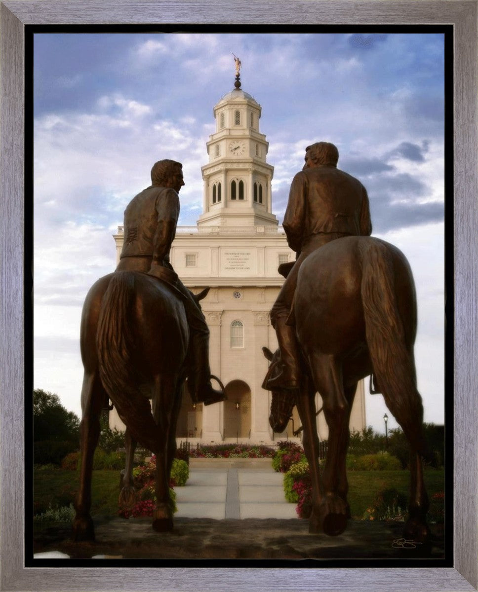 Joseph's Last Ride, Nauvoo Temple Gallery Wrap