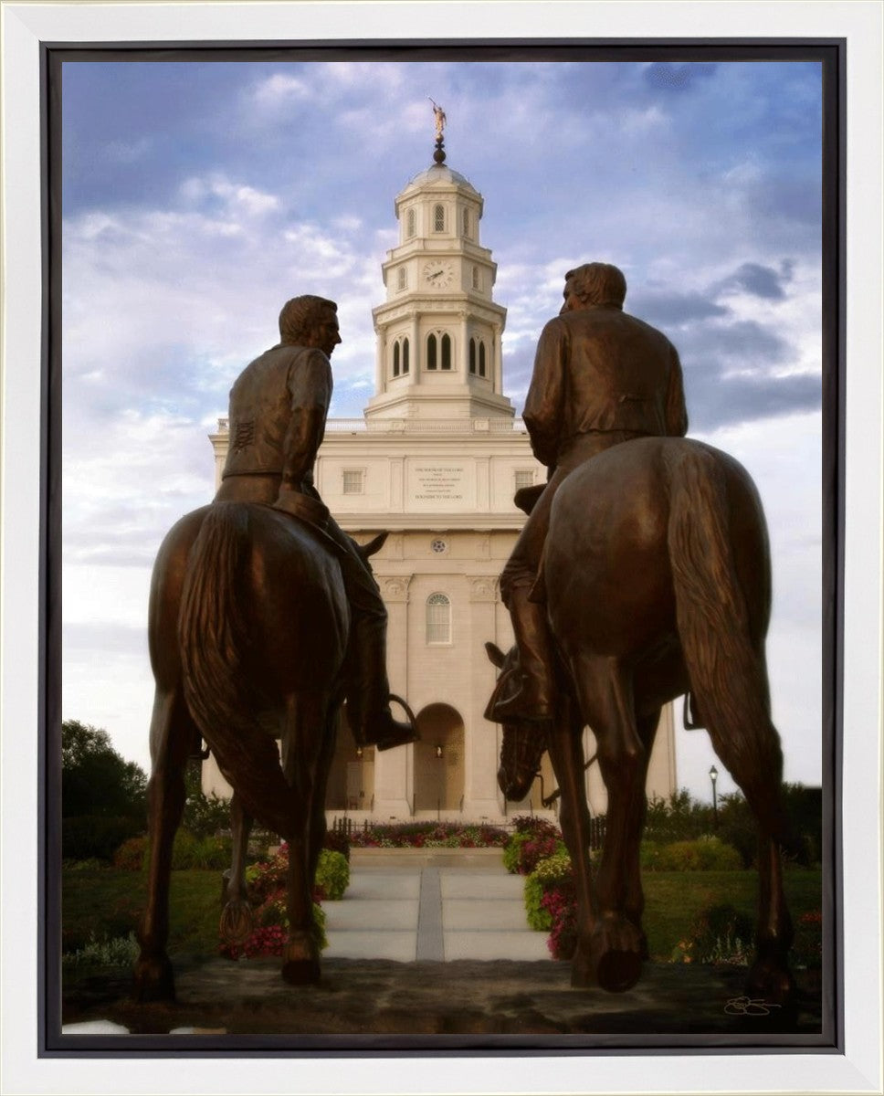 Joseph's Last Ride, Nauvoo Temple Gallery Wrap