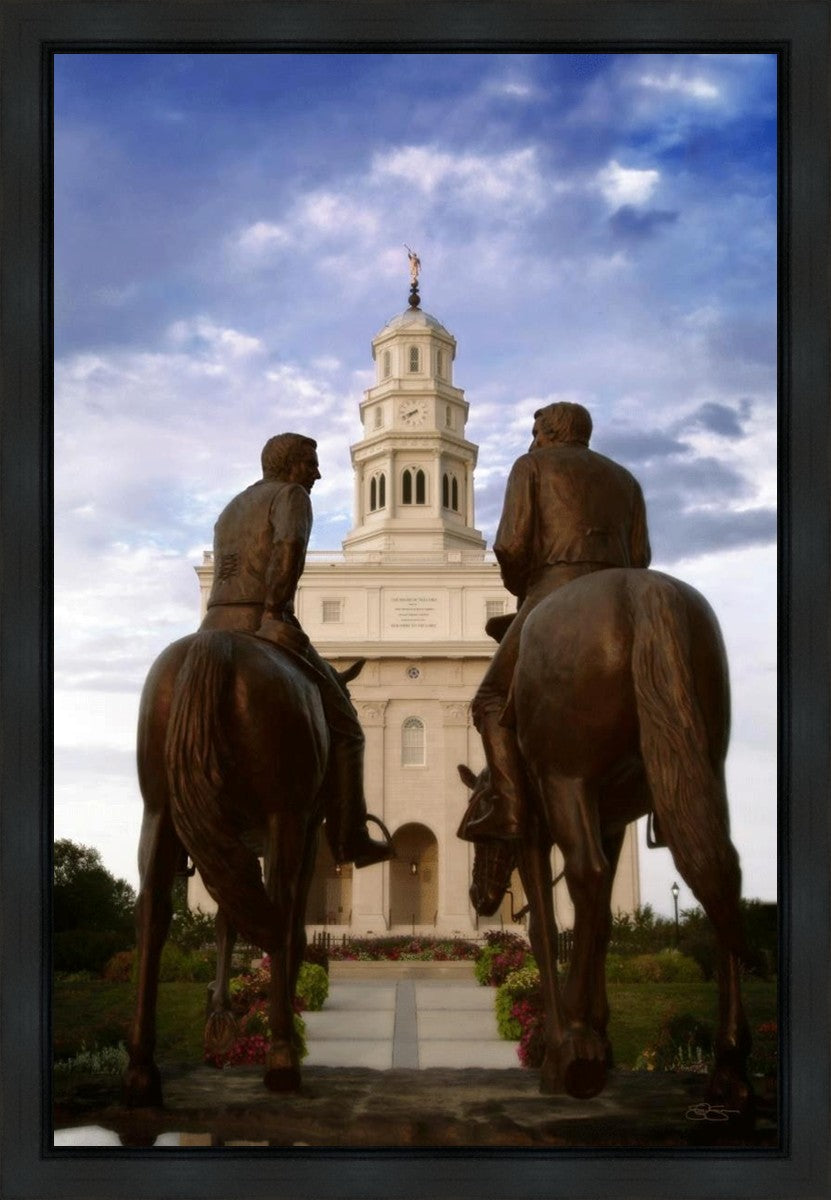 Joseph's Last Ride, Nauvoo Temple Gallery Wrap