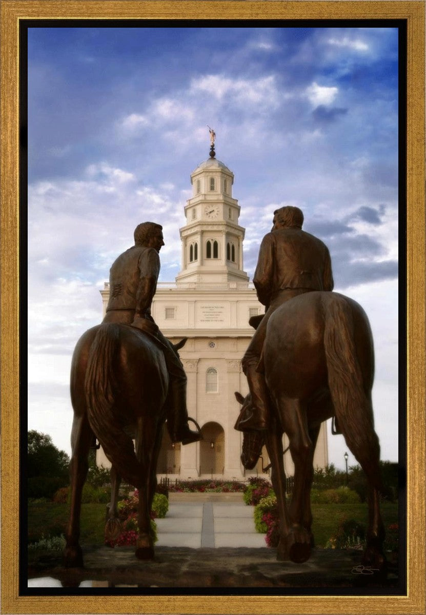 Joseph's Last Ride, Nauvoo Temple Gallery Wrap