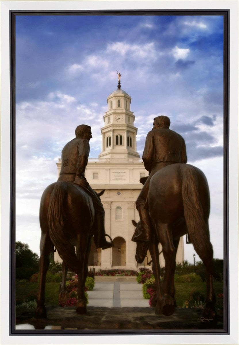 Joseph's Last Ride, Nauvoo Temple Gallery Wrap