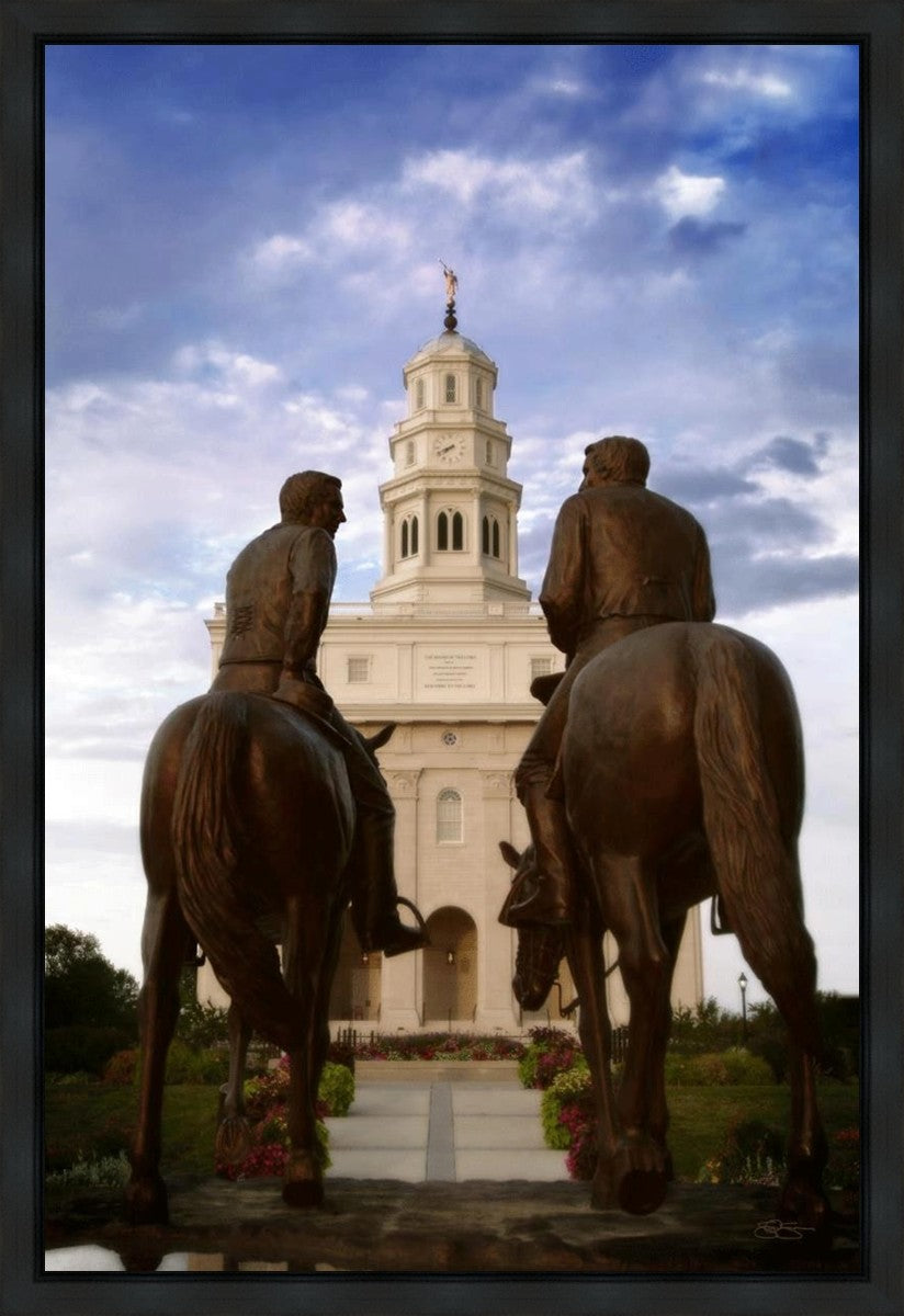 Joseph's Last Ride, Nauvoo Temple Gallery Wrap