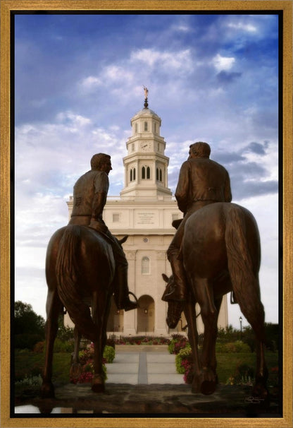 Joseph's Last Ride, Nauvoo Temple Gallery Wrap