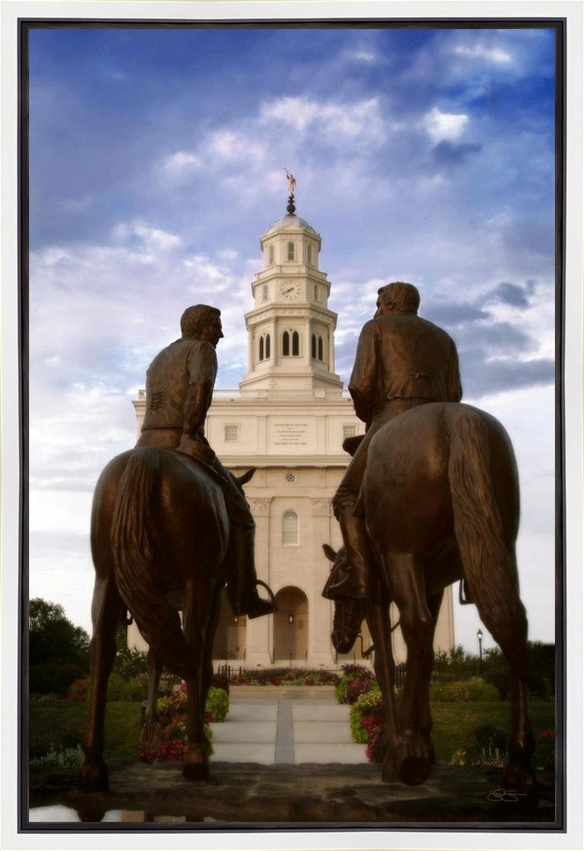Joseph's Last Ride, Nauvoo Temple Gallery Wrap