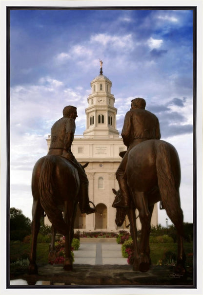 Joseph's Last Ride, Nauvoo Temple Gallery Wrap