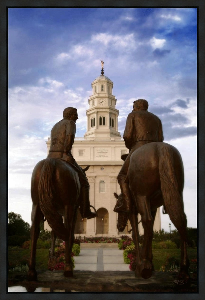 Joseph's Last Ride, Nauvoo Temple Gallery Wrap
