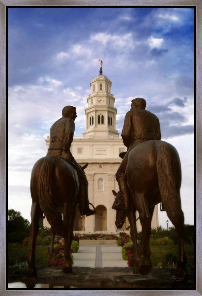 Joseph's Last Ride, Nauvoo Temple Gallery Wrap