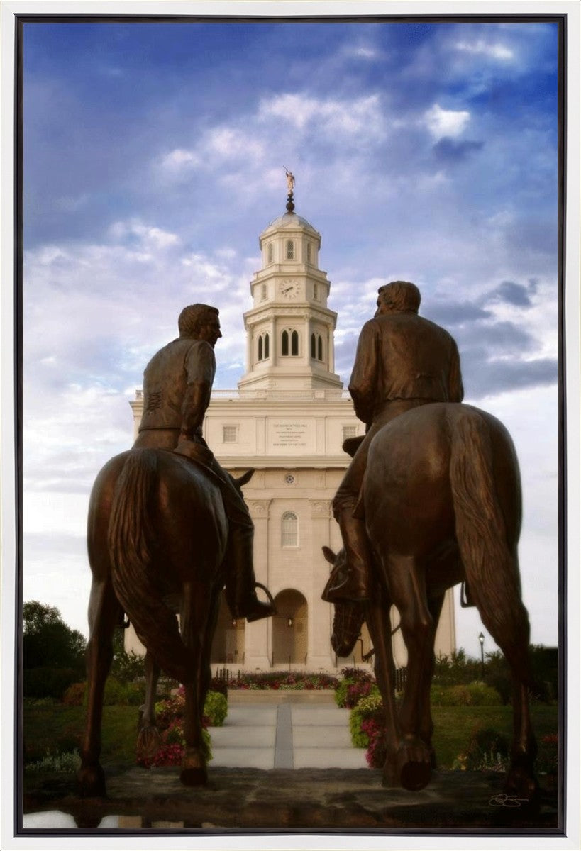 Joseph's Last Ride, Nauvoo Temple Gallery Wrap