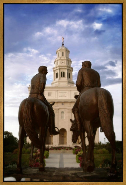 Joseph's Last Ride, Nauvoo Temple Gallery Wrap