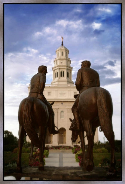 Joseph's Last Ride, Nauvoo Temple Gallery Wrap