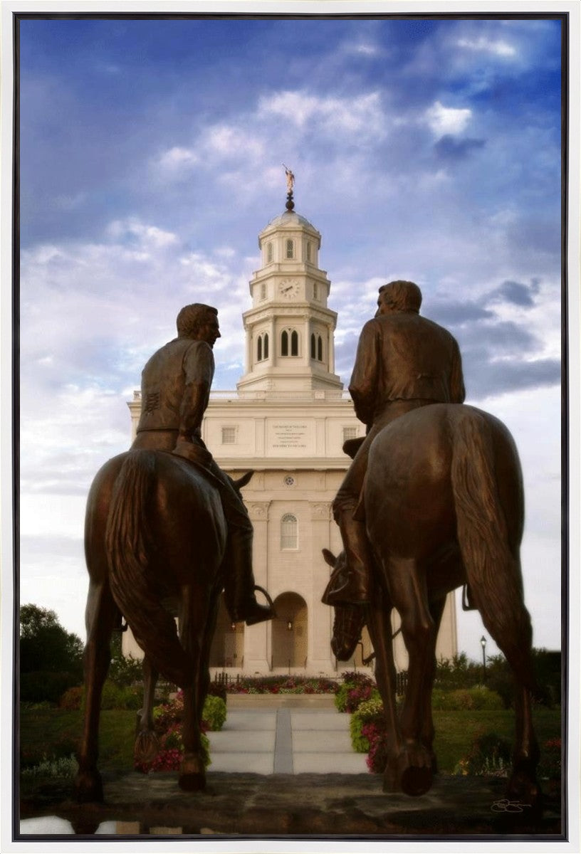 Joseph's Last Ride, Nauvoo Temple Gallery Wrap