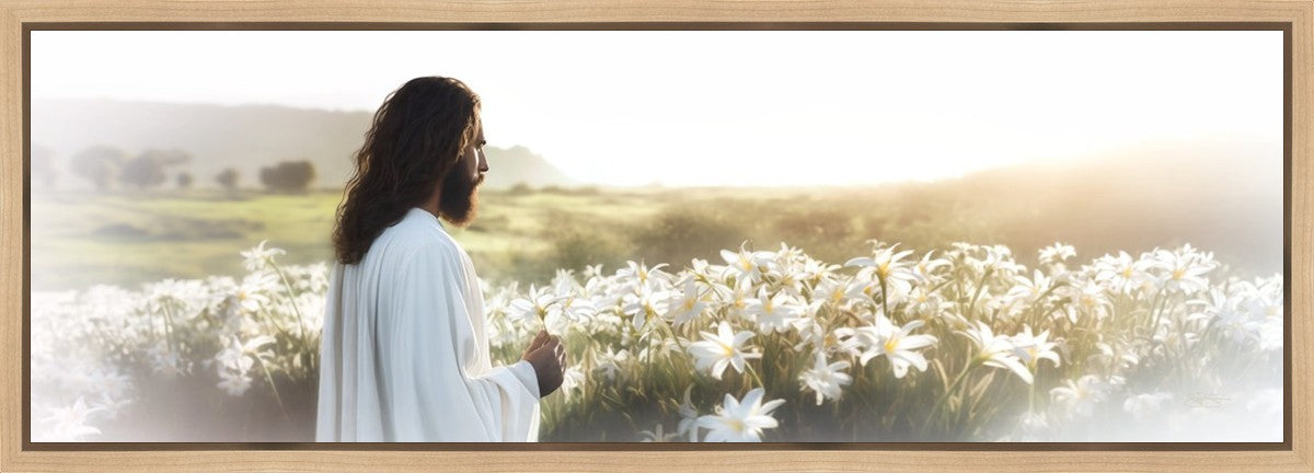 Consider The Lilies Gallery Wrap
