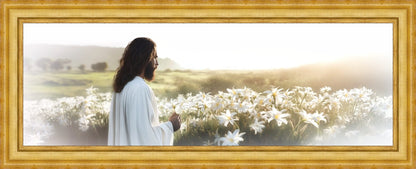 Consider The Lilies Large Wall Art
