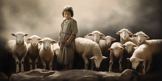 Of Lambs and Shepherds Gallery Wrap