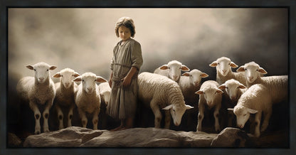 Of Lambs and Shepherds Gallery Wrap