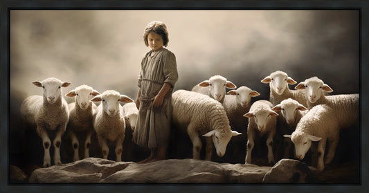 Of Lambs and Shepherds Gallery Wrap