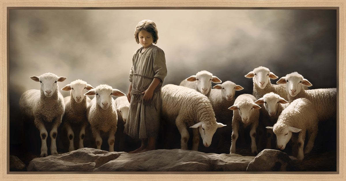 Of Lambs and Shepherds Gallery Wrap