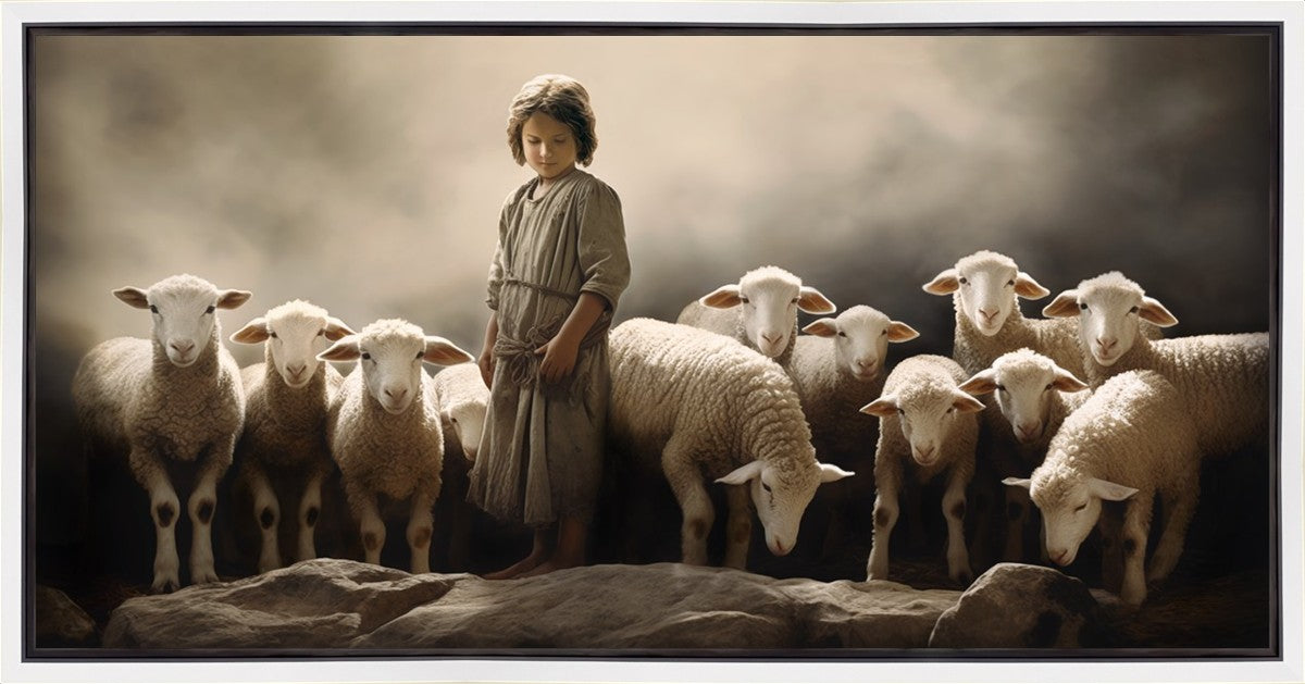 Of Lambs and Shepherds Gallery Wrap