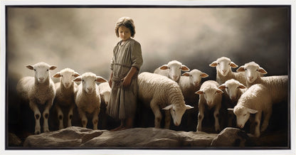 Of Lambs and Shepherds Gallery Wrap