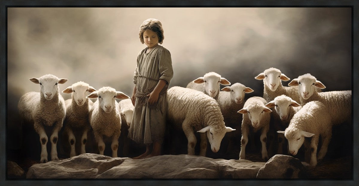 Of Lambs and Shepherds Gallery Wrap