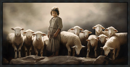 Of Lambs and Shepherds Gallery Wrap