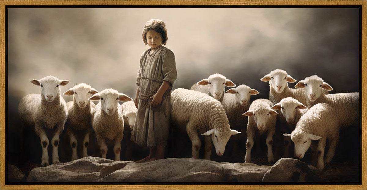 Of Lambs and Shepherds Gallery Wrap