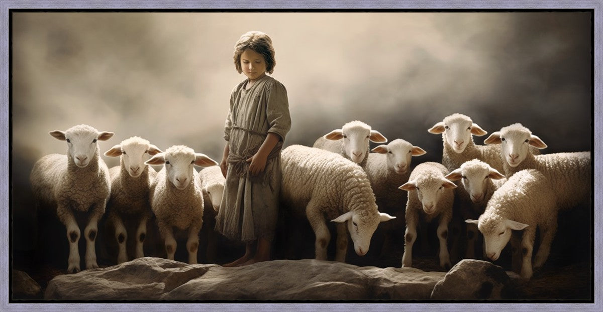 Of Lambs and Shepherds Gallery Wrap