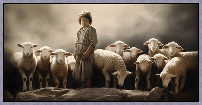 Of Lambs and Shepherds Gallery Wrap