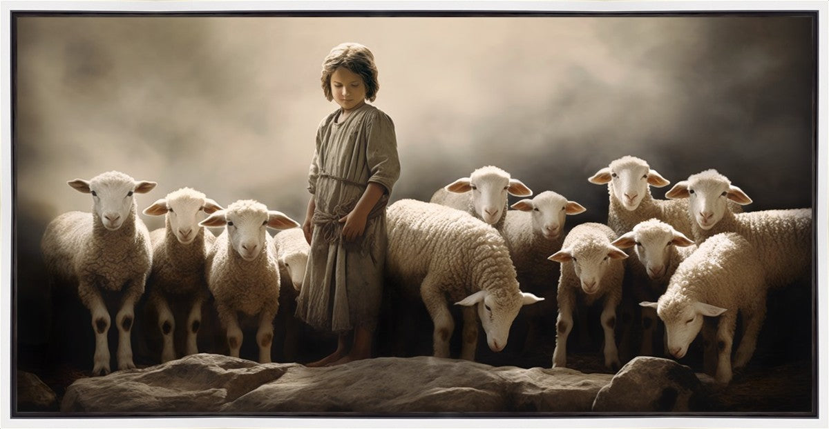 Of Lambs and Shepherds Gallery Wrap