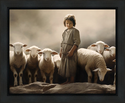 Of Lambs and Shepherds Gallery Wrap