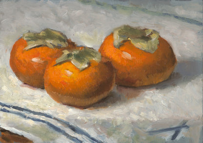 Persimmons Study I Original Artwork