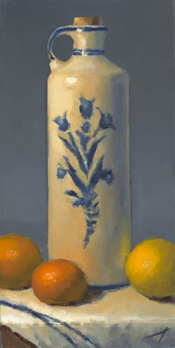 Standing Over Original Artwork