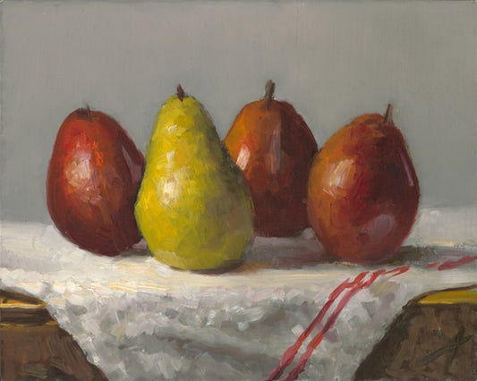 Green on Red Original Artwork