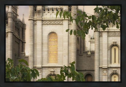 Salt Lake Holiness to the Lord Gallery Wrap