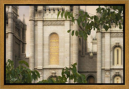 Salt Lake Holiness to the Lord Gallery Wrap