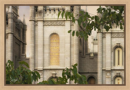 Salt Lake Holiness to the Lord Gallery Wrap