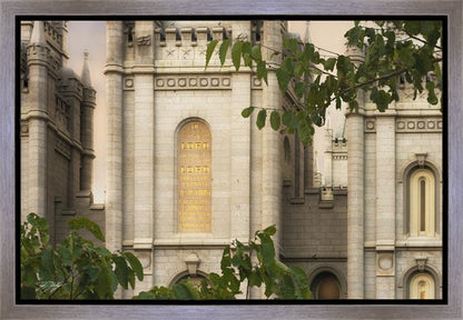Salt Lake Holiness to the Lord Gallery Wrap