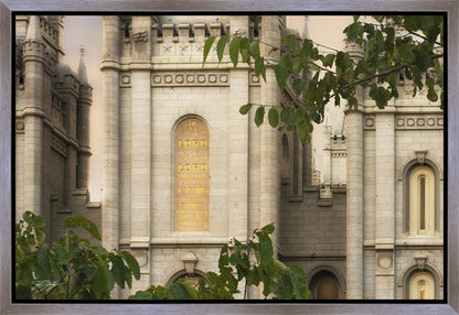 Salt Lake Holiness to the Lord Gallery Wrap
