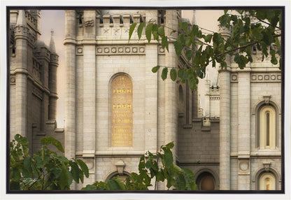 Salt Lake Holiness to the Lord Gallery Wrap