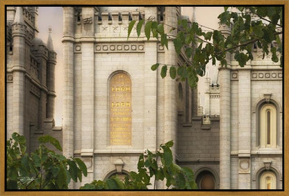 Salt Lake Holiness to the Lord Gallery Wrap