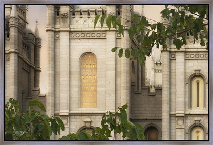 Salt Lake Holiness to the Lord Gallery Wrap