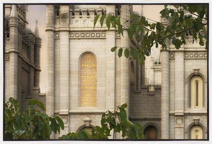 Salt Lake Holiness to the Lord Gallery Wrap
