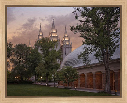 Salt Lake Temple Come, Listen Gallery Wrap