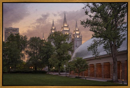 Salt Lake Temple Come, Listen Gallery Wrap