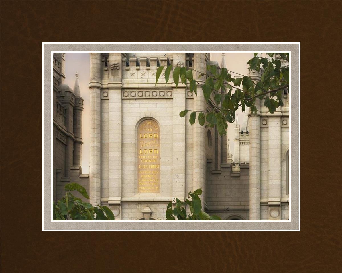 Salt Lake Holiness to the Lord