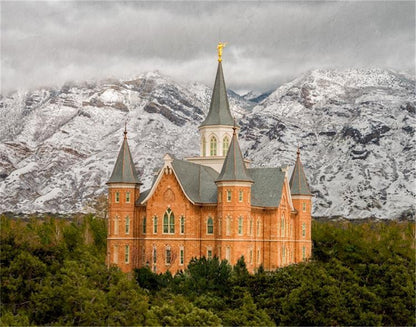 Provo Lifting Storm Gallery Wrap