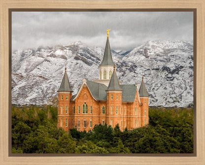 Provo Lifting Storm Gallery Wrap