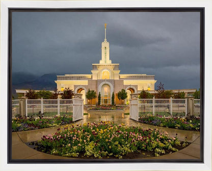 Mt. Timpanogos Evening Showers Gallery Wrap