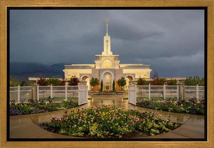 Mt. Timpanogos Evening Showers Gallery Wrap